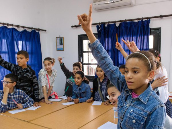 Children in classroom