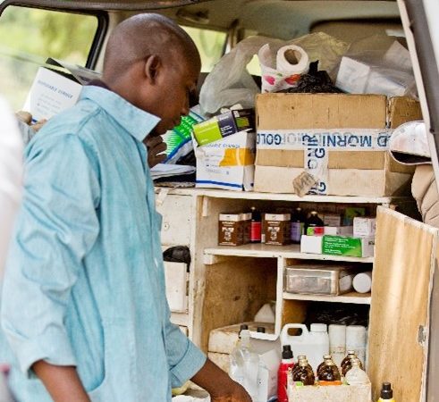 Mali mobile vet clinic for working animals