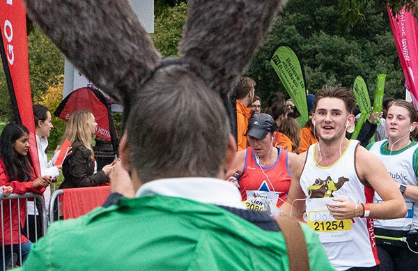 SPANA runner taking part in Londond marathon