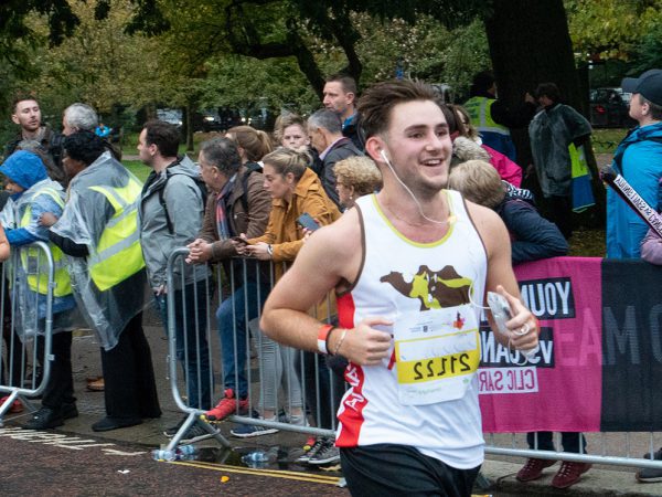 SPANA runner at the Royal Parks Half Marathon