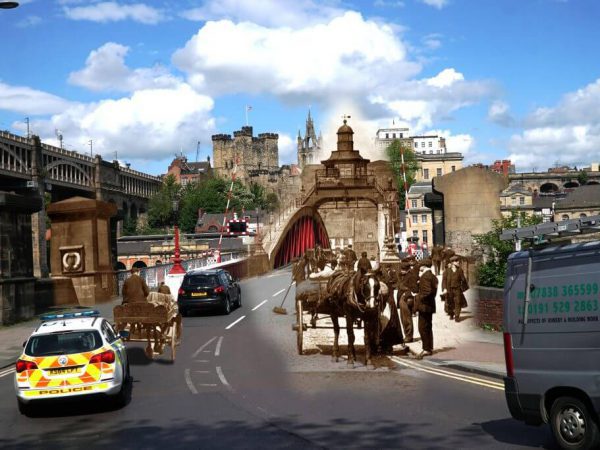 Working animals at Swingbridge, Manchester