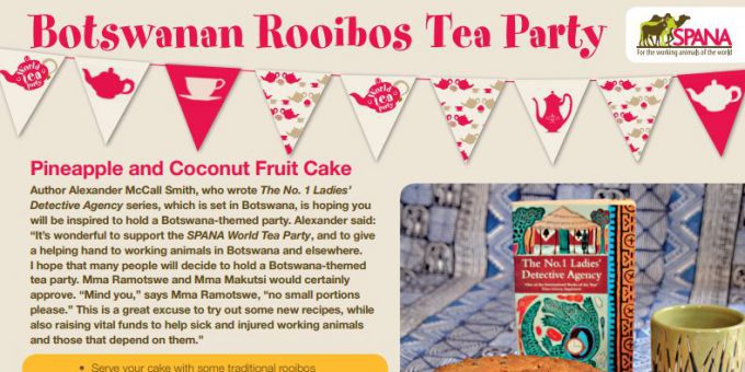 world tea party botswanan rooibos tea party