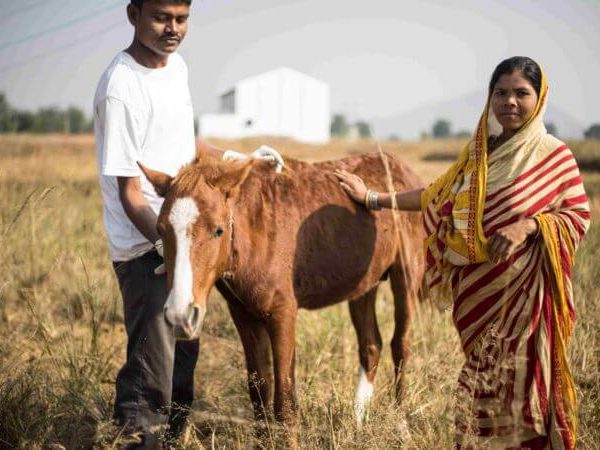 gita and her owner with another man